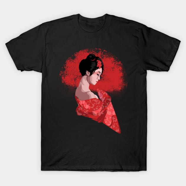 Geisha T-Shirt by siddick49